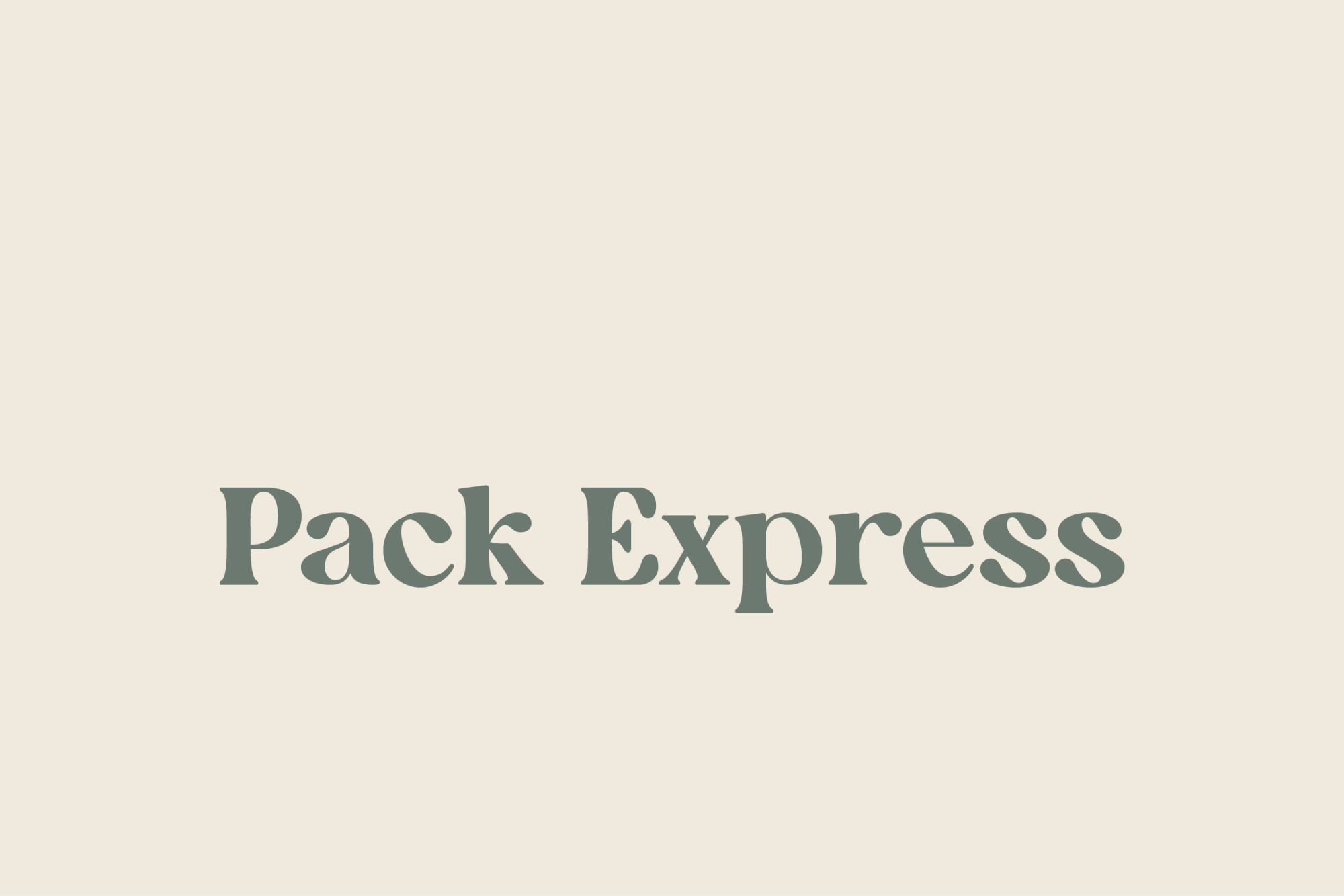 Pack express